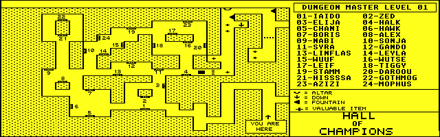 Map - Level 01